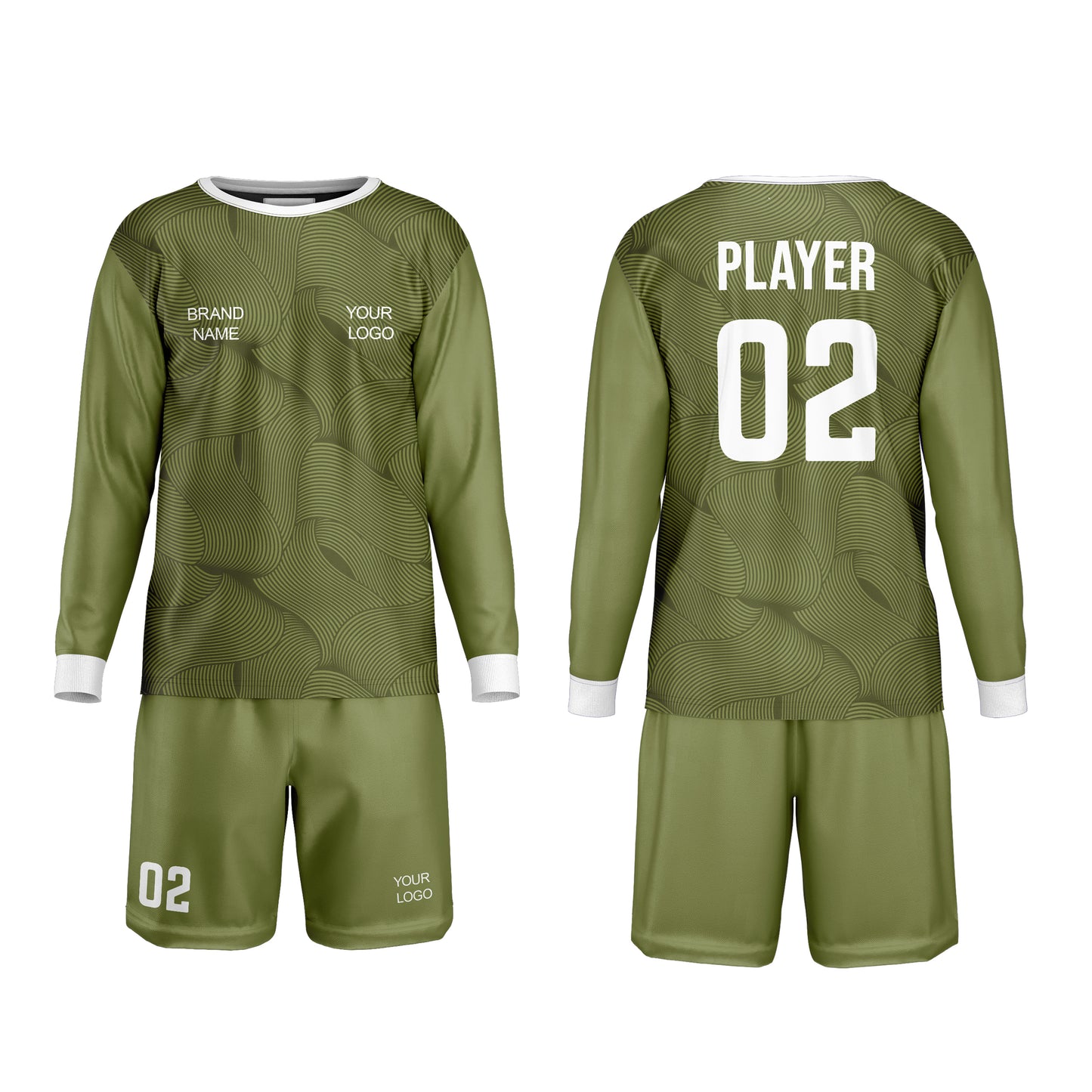 Customizable Soccer Goalkeeper Uniform
