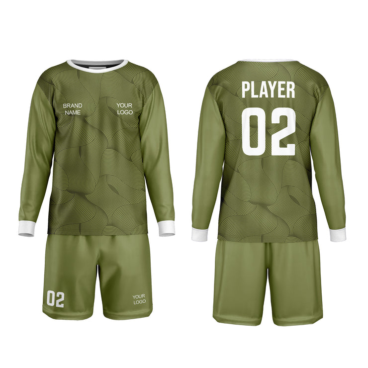 Customizable Soccer Goalkeeper Uniform