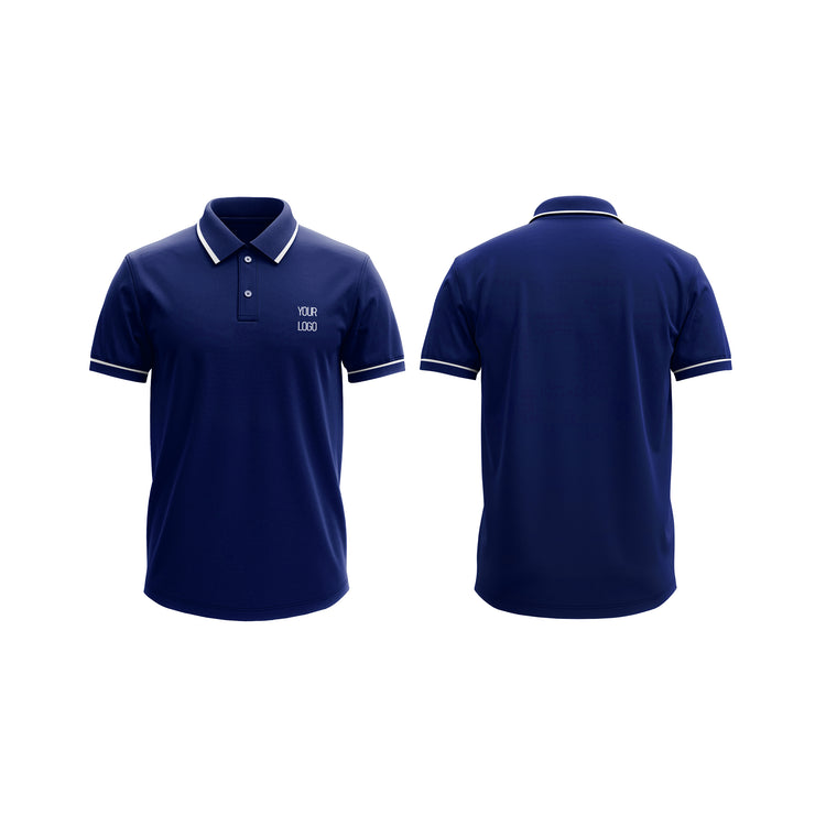 Polo Shirt Mockups – Solid Custom Logos & Team Colors