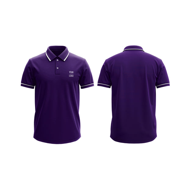 Polo Shirt Mockups – Custom Violet