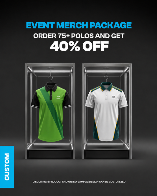 Corporate Event – Polo Merchandise Package