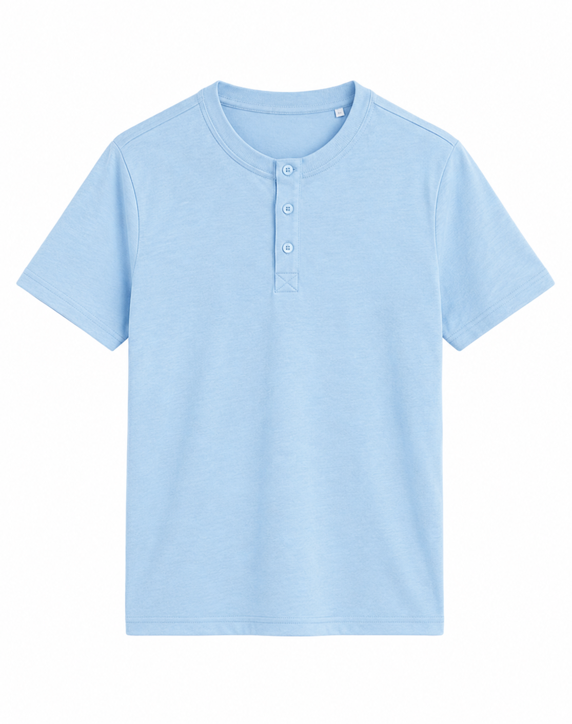 Custom Women Henley Half Sleeves - Solid Personalized Tee