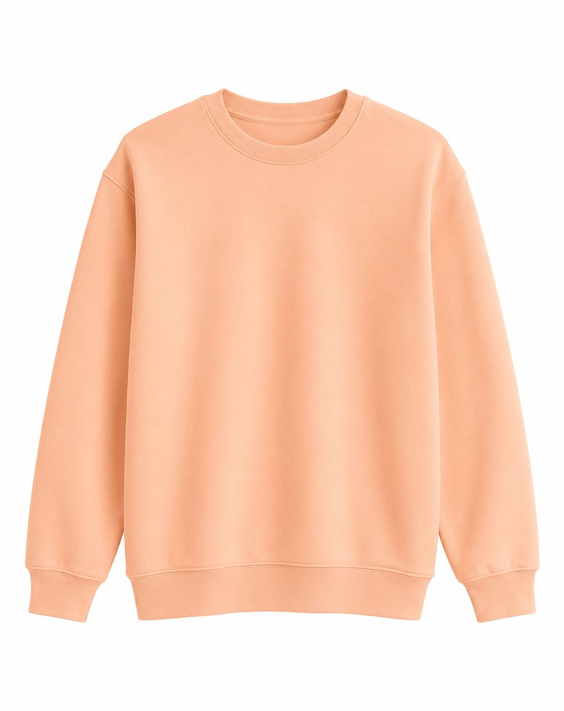 Custom Women Sweatshirt - Solid Color - Personalized Crewneck