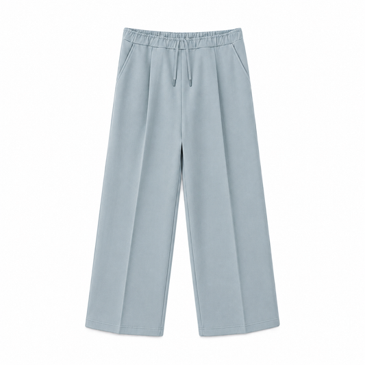 Custom Boys Wide Trouser - Solid Design Personalized Bottom