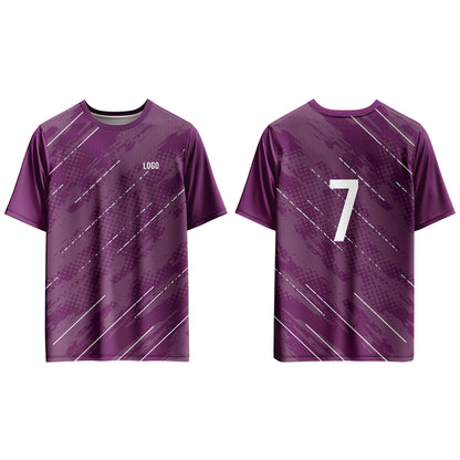 Custom Soccer T-Shirt – Abstract Pattern – Personalized Shirt