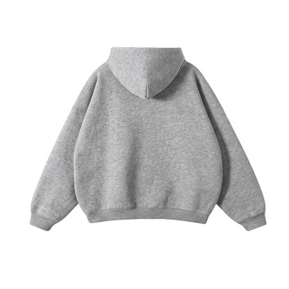 Custom Men Oversized Hoodie - Personalized Solid Pullover