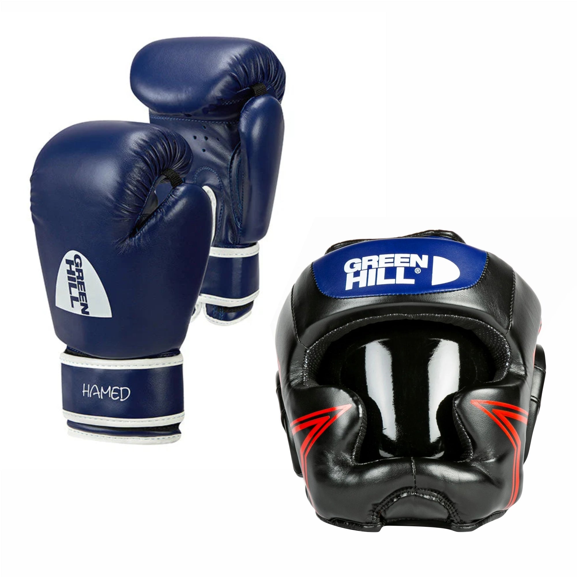Boxing Gloves HAMED Children + Head Guard STAR