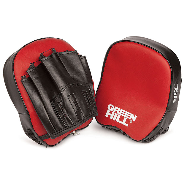 KITE Focus Mitts – Curved Design in High-Quality Artificial Leather for Boxing Training