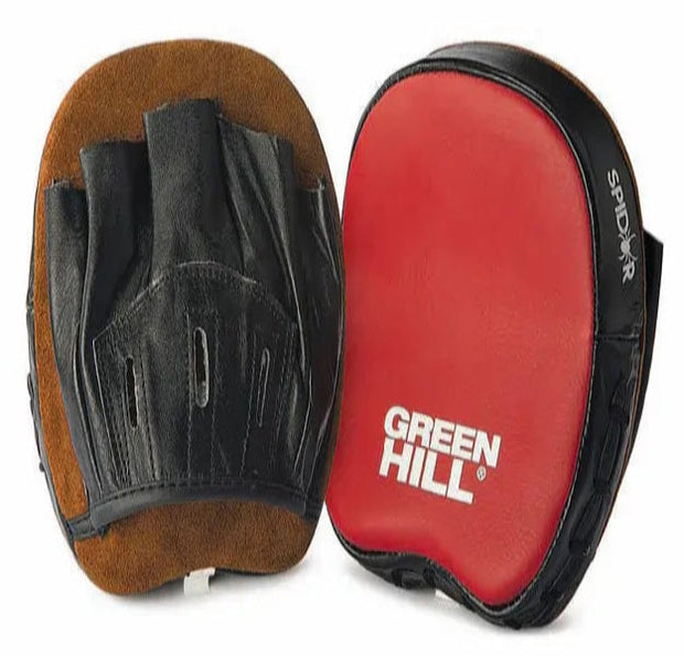 SPIDER Focus Mitts – Curved Claw Design, Durable Imitation Leather for Training