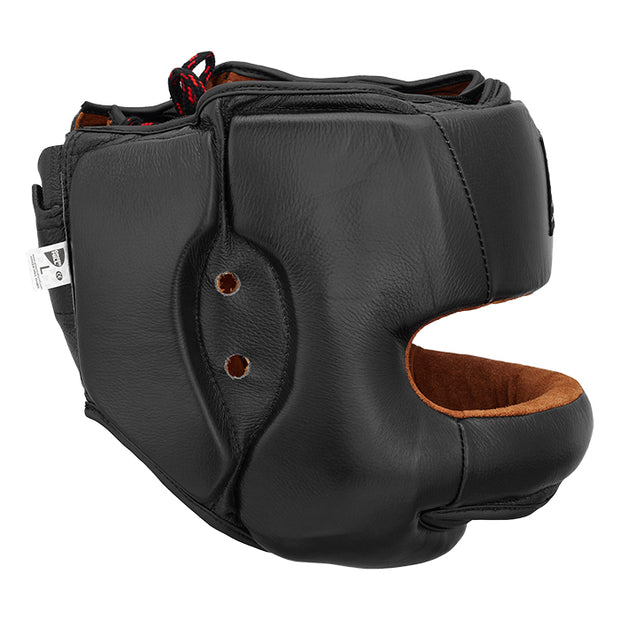 PROFESSIONAL Head Guard - Kickboxing High-Quality Synthetic Leather