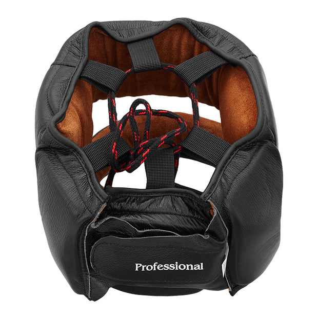 PROFESSIONAL Head Guard - Kickboxing High-Quality Synthetic Leather