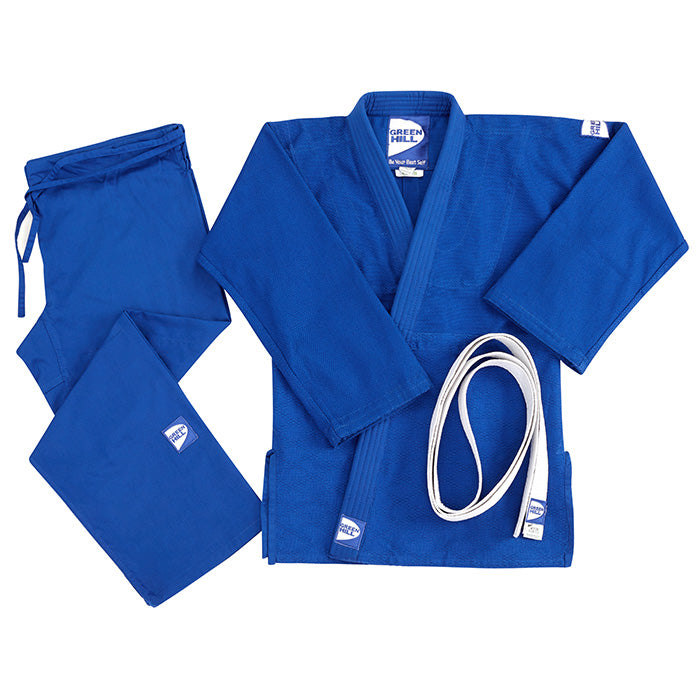 CLUB Judo Suit – Adult Single Weave Uniform in 100% Cotton with Twill Zean Fabric Coat & Trousers