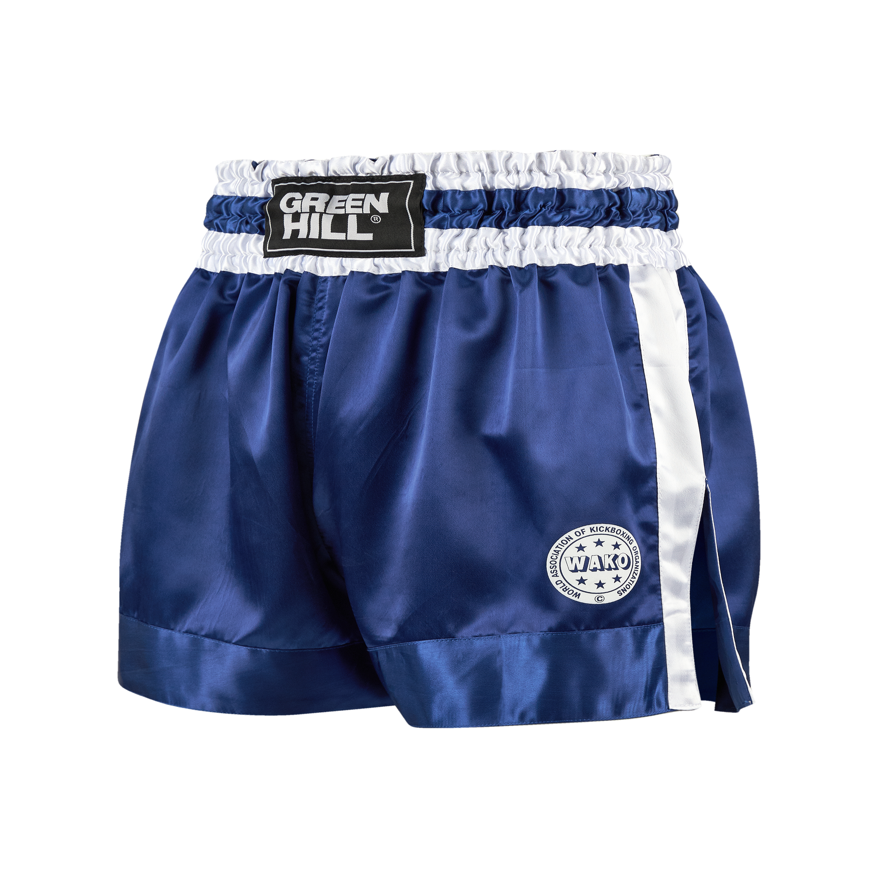 FIGHTER Kickboxing Shorts – High-Quality Satin Polyester for Amateur Boxing