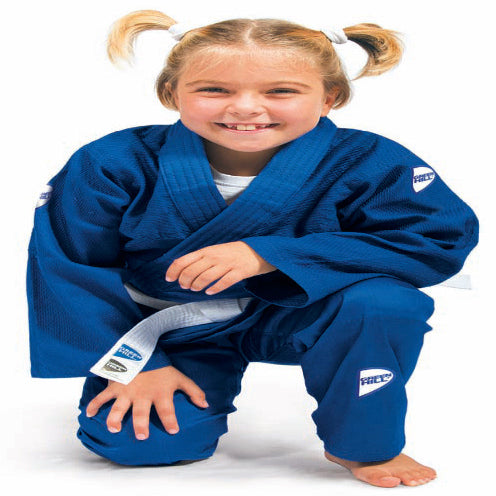Kids Judo Suit – BLUE Uniform in 100% Cotton Twill Zean Fabric
