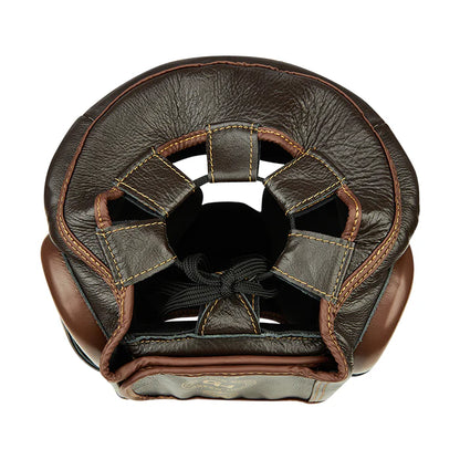 Boxing Helmet KEEPER-Tan/Brown