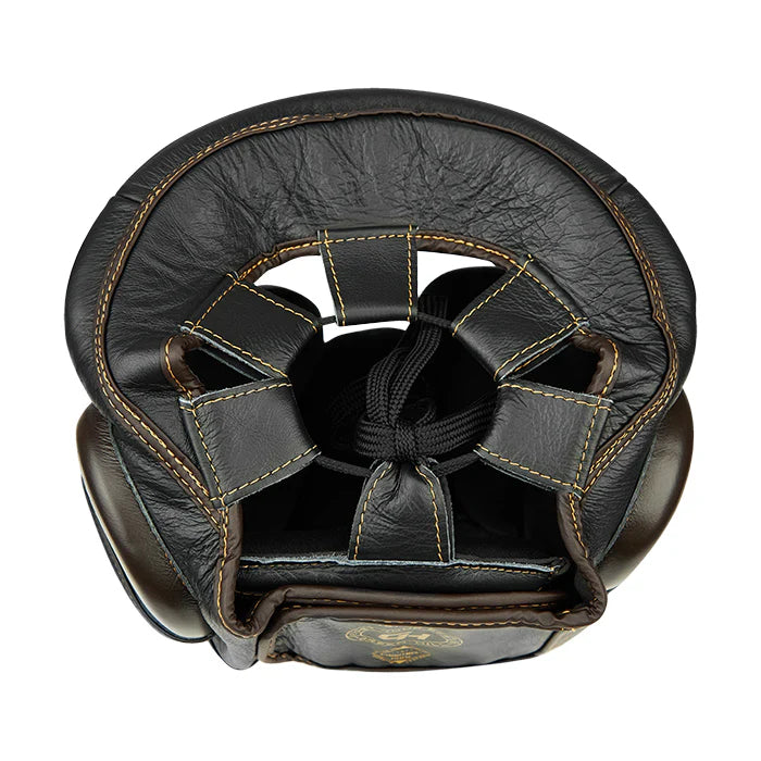 Boxing Helmet KEEPER-Black/Brown