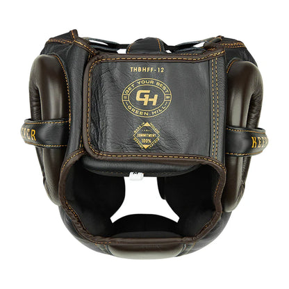 Boxing Helmet KEEPER-Black/Brown
