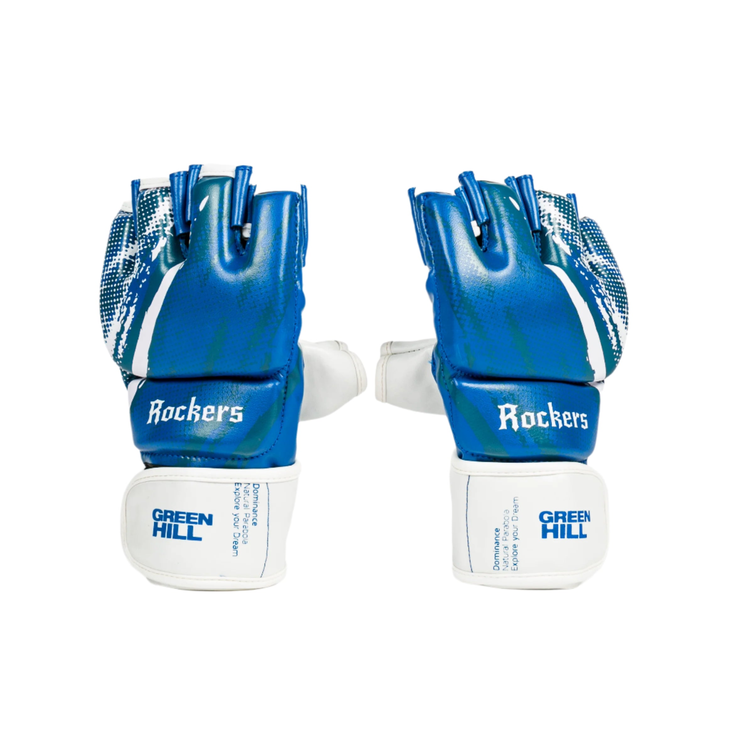 ROCKERS MMA Grappling Gloves – Genuine Leather for Training & Sparring
