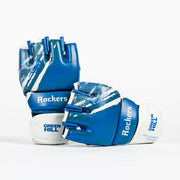 ROCKERS MMA Grappling Gloves Training Sparring Genuine Leather