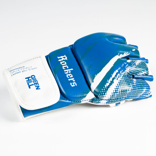 ROCKERS MMA Grappling Gloves Training Sparring Genuine Leather