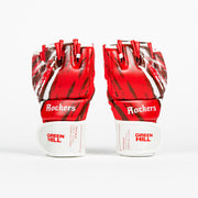 ROCKERS MMA Grappling Gloves Training Sparring Genuine Leather