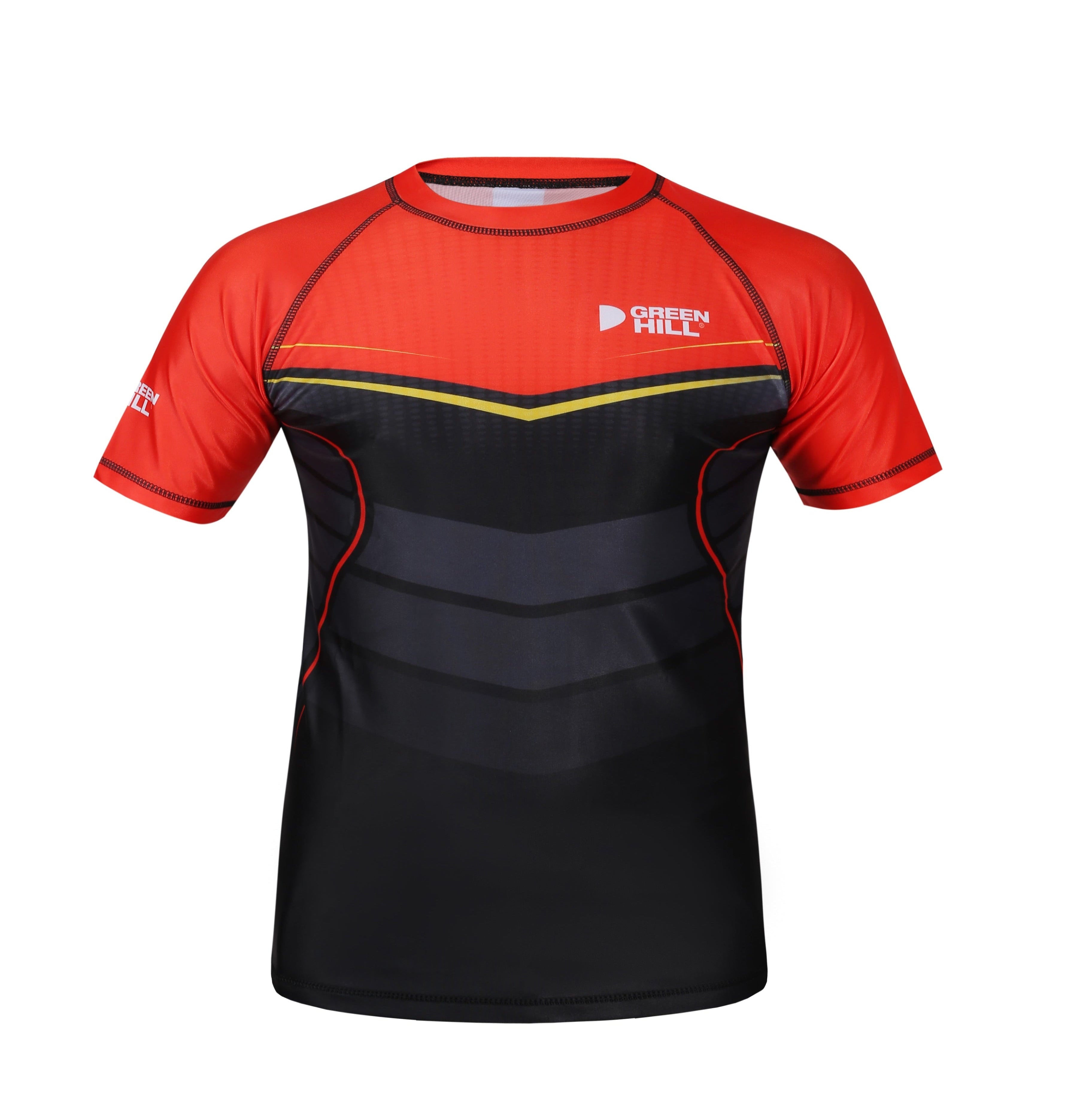 MMA Rash Guard – Quick-Dry Elasticated Lycra Polyester with Half Sleeves