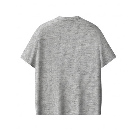 Custom Women Drop Shoulder Tee - Solid Color - Personalized Top