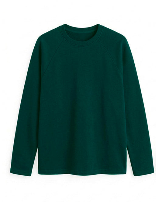 Custom Men Raglan Full Sleeves - Solid Personalized Top