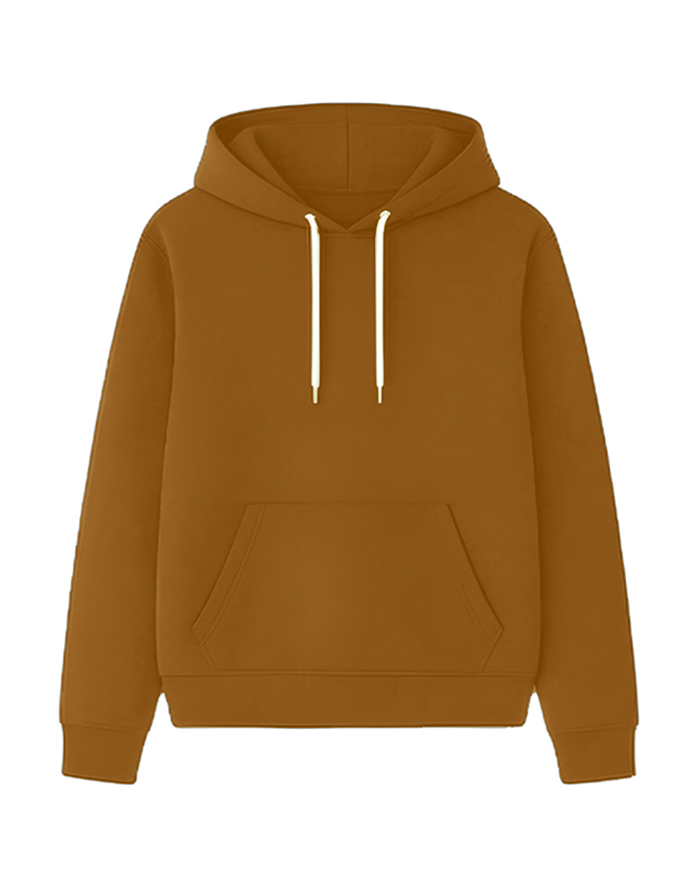 Custom Men Basic Hoodie - Solid Color - Personalized Pullover