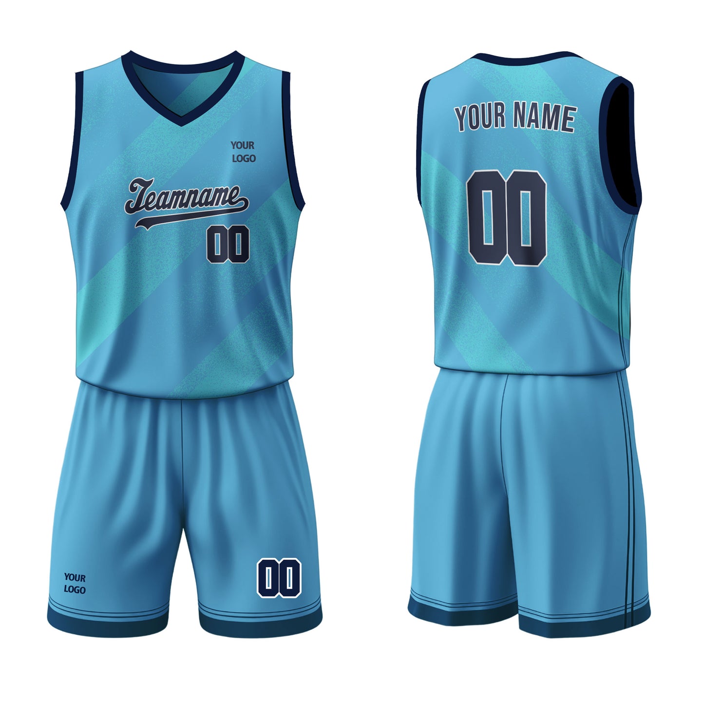 Custom Basketball Uniform - Pattern Design - Personalized Teamwear
