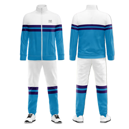 Custom Tracksuit - Two Panel Stripe Design Personalized Wear