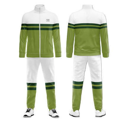 Custom Tracksuit - Two Panel Stripe Design Personalized Wear