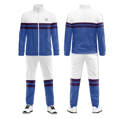 Custom Tracksuit - Two Panel Stripe Design Personalized Wear
