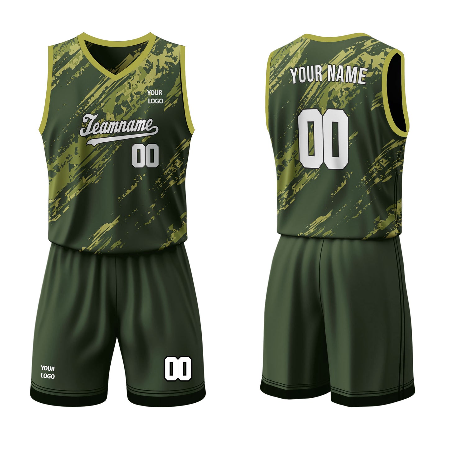 Custom Basketball Uniform - Splash Design - Personalized Team kit