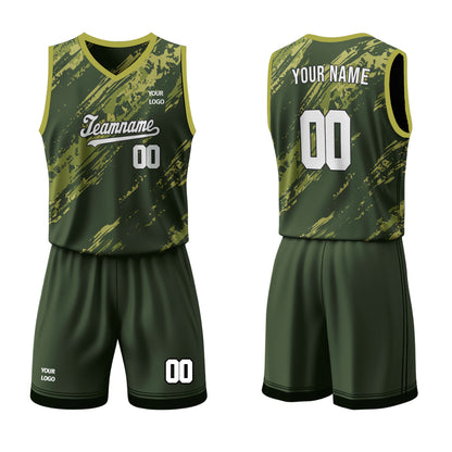 Custom Basketball Uniform - Splash Design - Personalized Team kit