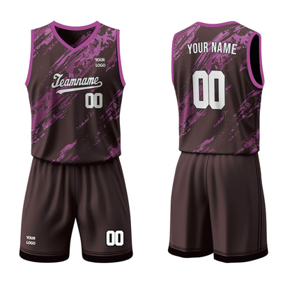 Custom Basketball Uniform - Splash Design - Personalized Team kit