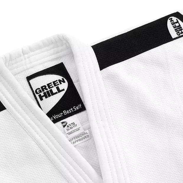 PROFESSIONAL IJF-Approved Judo Suit – Adult Double Weave 100% Cotton with Twill Zean Fabric Coat & Trousers