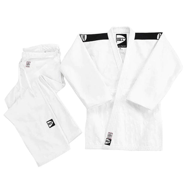 PROFESSIONAL IJF-Approved Judo Suit – Adult Double Weave 100% Cotton with Twill Zean Fabric Coat & Trousers