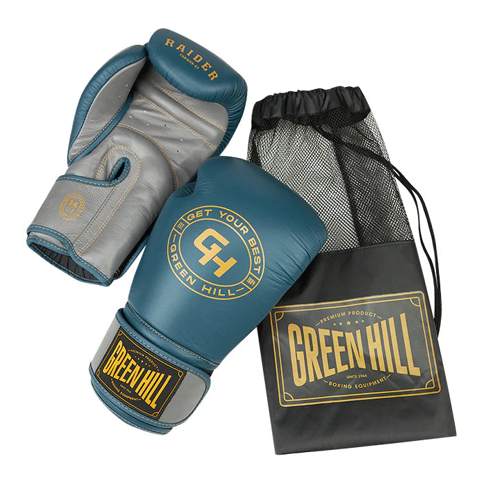 Boxing Gloves RAIDER-Blue/Grey