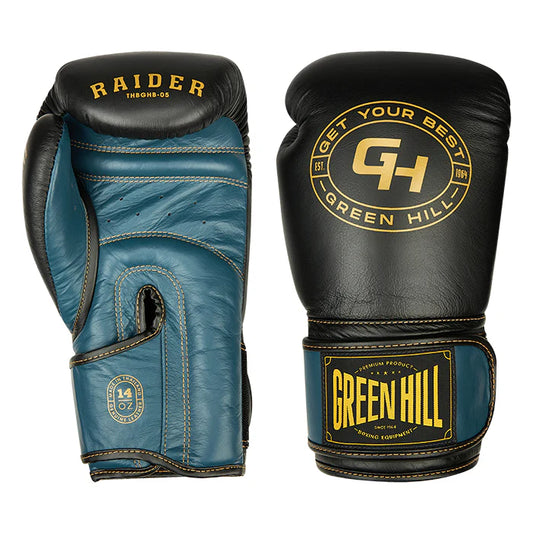 Boxing Gloves RAIDER-Black/Blue
