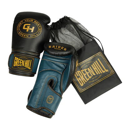 Boxing Gloves RAIDER-Black/Blue