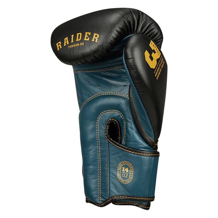 Boxing Gloves RAIDER-Black/Blue