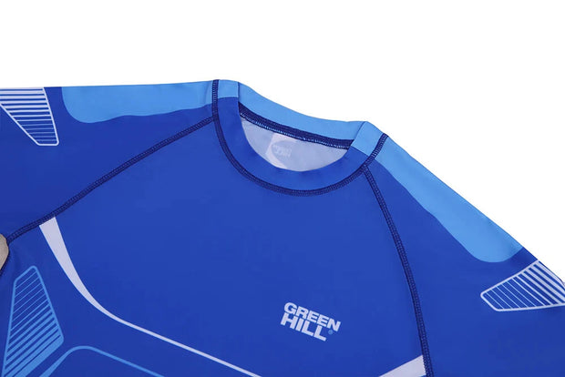 IMMAF Approved MMA Rash Guard – Half Sleeves, Premium Quality Lycra Polyester