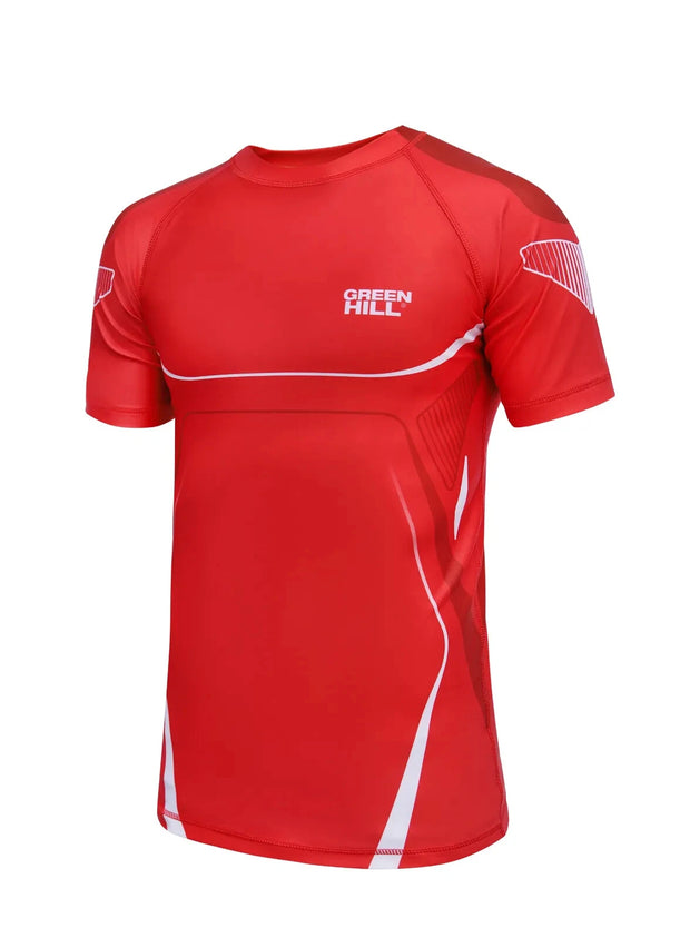 IMMAF Approved MMA Rash Guard – Half Sleeves, Premium Quality Lycra Polyester
