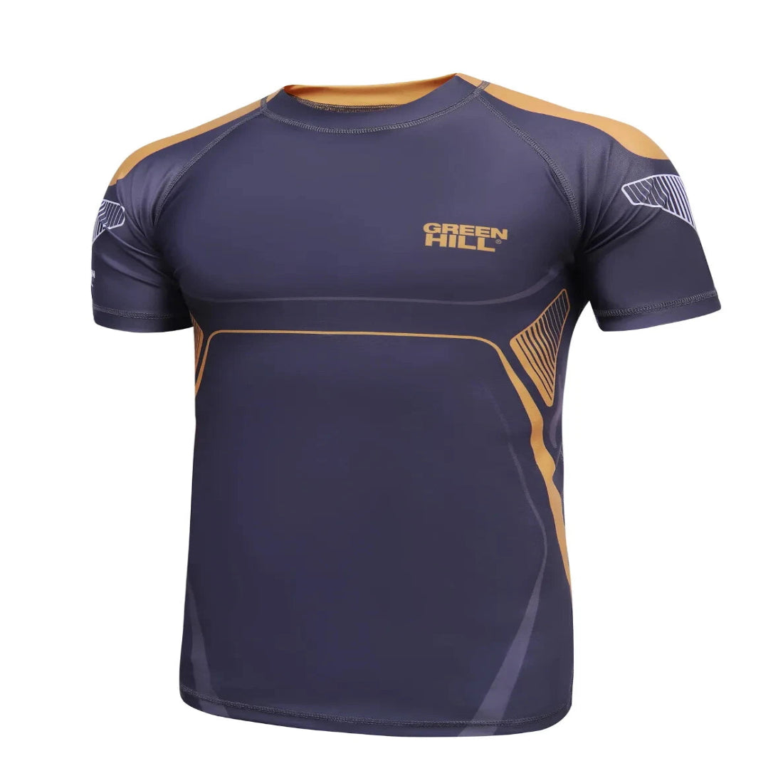 IMMAF Approved MMA Rash Guard – Half Sleeves, Premium Quality Lycra Polyester