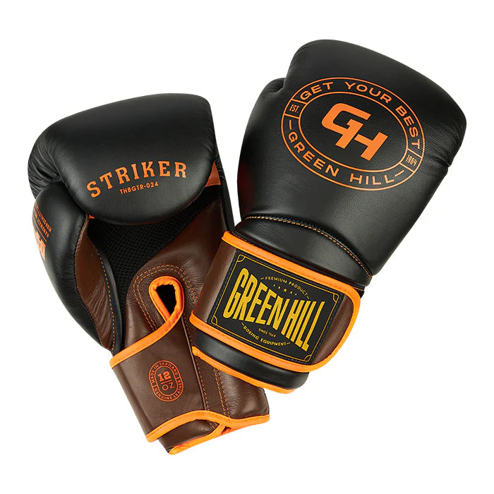 Boxing Gloves STRIKER-Black/Orange