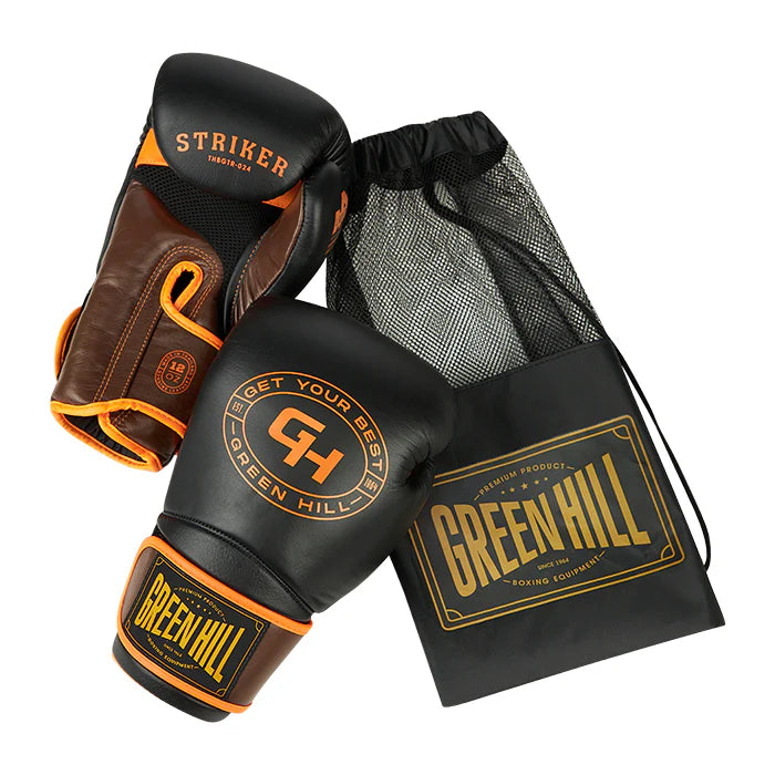 Boxing Gloves STRIKER-Black/Orange