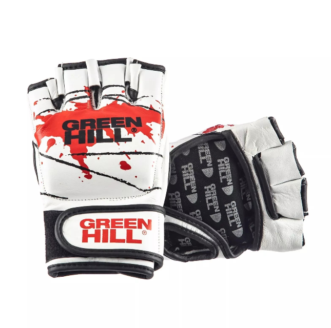 BLOODBATH MMA Grappling Gloves – Genuine Leather for Training & Sparring