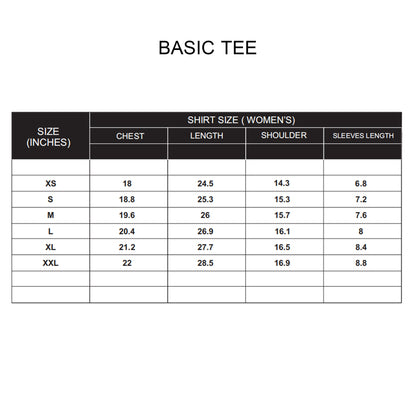 Custom Women T-Shirt Gradient Tyre Pattern - Personalized Top