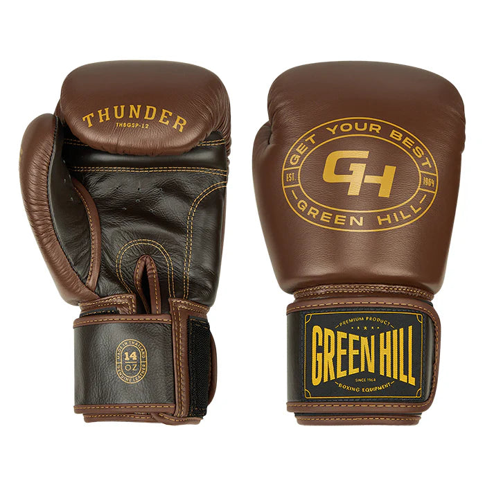 Boxing Gloves THUNDER-Brown/Tan